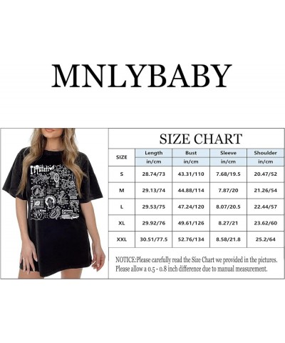 Album Graphic Oversized T Shirt Vintage Album Country Music Lover Short Sleeve Tee Music Concert Fans Gift Top N-black-1 $13....