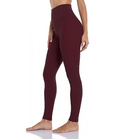 Essential/Workout Pro Full Length Yoga Leggings, Women's High Waisted Workout Compression Pants 28'' Workout Pro Cassis $13.3...