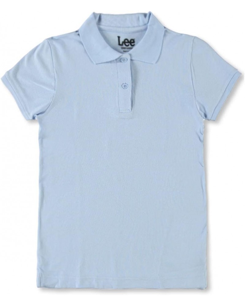 Uniforms Standard Fit S/S Pique Polo (Junior Sizes S - 3XL) - Blue, XL $10.82 Shirts