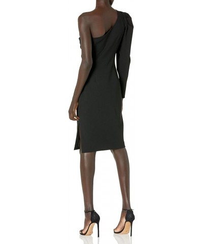 Women's One Shoulder Dress Black $50.23 Dresses