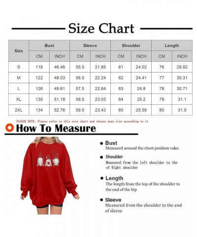 Valentines Casual Loose Long Sleeve Sweatshirt for Women, Trendy New Heart Print Pullover Laidies Crewneck Tops for Holiday R...