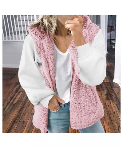 Fleece Jacket Women Fuzzy Zip Up Coats Oversized Winter Warm Sweatshirt Sherpa Teddy Coat Loose Casual Hoodies 2023 01fleece ...