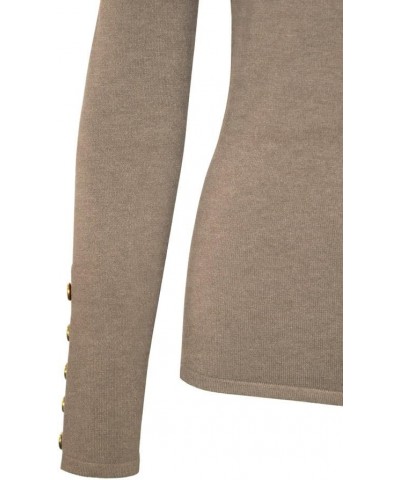 womens Pullover Sw950 / Camel $16.32 Sweaters