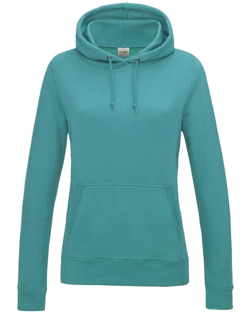 JH01F Ladies College Hoodie Blue (Hawaiian Blue) $22.66 Hoodies & Sweatshirts