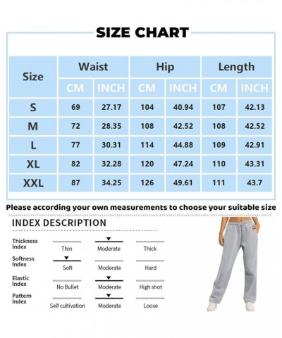 Baggy Wide Leg Sweatpants for Women Fleece Joggers with Pockets Comfy High Waist Lounge Drawstring Cargo Pants 05-yellow $11....