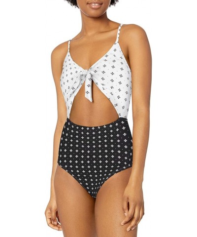 Women's Standard Paris One Piece Retro Styled Swimsuit Hideaway $11.97 Swimsuits