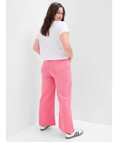 Women's Wide Leg Jeans Candy Coral $31.78 Jeans