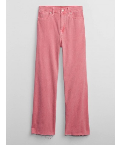 Women's Wide Leg Jeans Candy Coral $31.78 Jeans