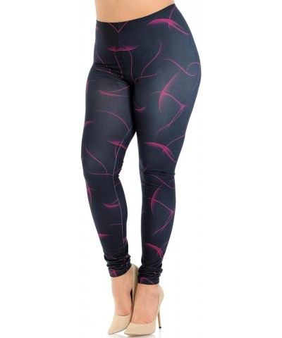 Creamy Soft Leggings - Premium Women's Plus Size Leggings & Designs - by USA Fashion™ Fuchsia Mist $17.89 Leggings