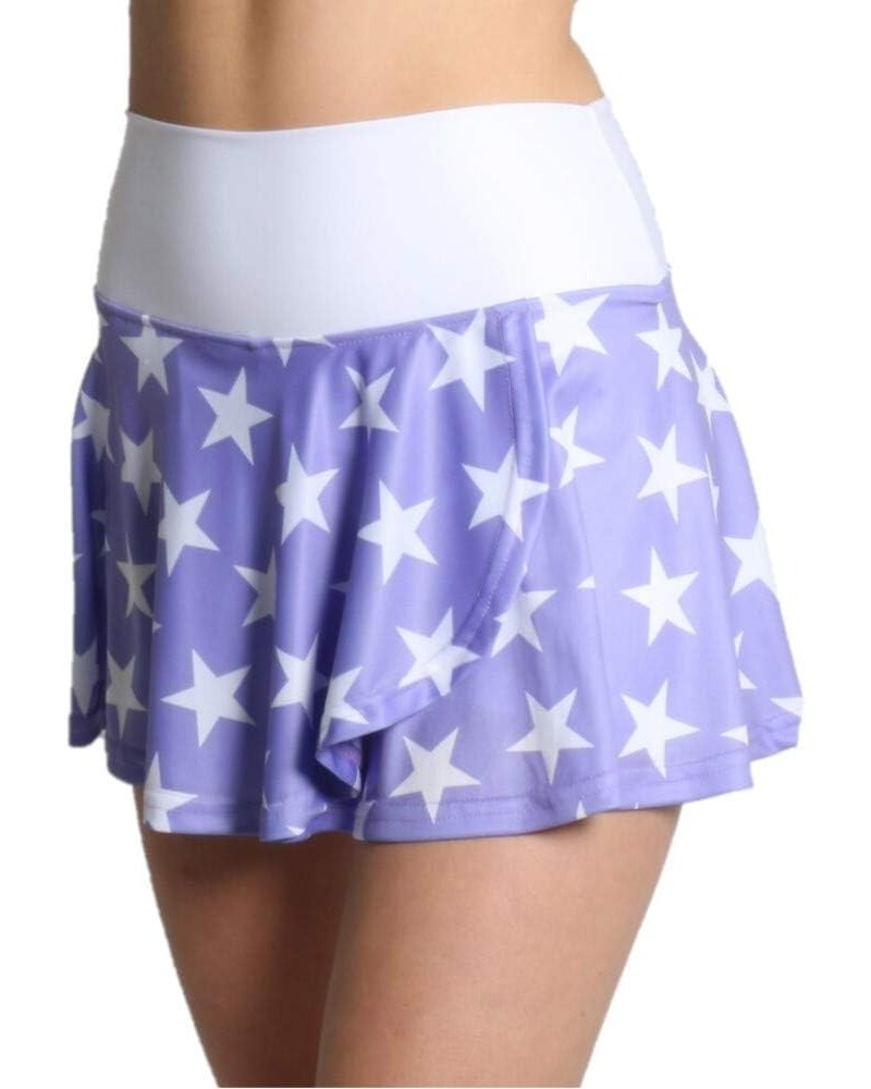 Holly Tennis Skirt Lilac Stars $44.54 Skirts