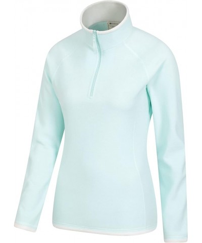 Montana Womens Half-Zip Fleece Mint $11.76 Jackets