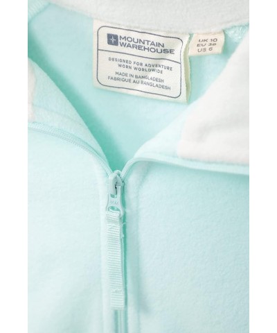 Montana Womens Half-Zip Fleece Mint $11.76 Jackets