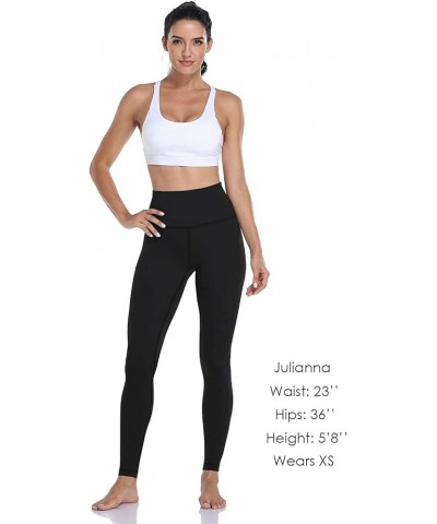 Essential/Workout Pro Full Length Yoga Leggings, Women's High Waisted Workout Compression Pants 28'' Essential Black $18.85 L...