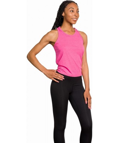 Womens Knot Back Style Yoga Tank Top Carly-16 Style Pink $7.64 Activewear