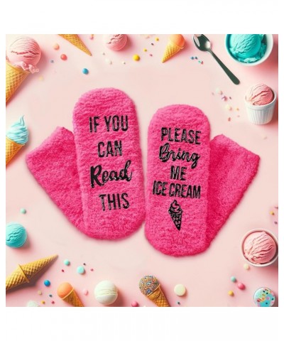 Women's Funny Pickle Socks Taco Donut Socks, Novelty Pickle Taco Gifts, Cupcake Package Please Bring Me Ice Cream $10.19 Socks