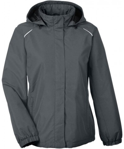 Core 365 Ladies Profile Fleece-Lined All-Season Jacket Carbon $25.35 Jackets