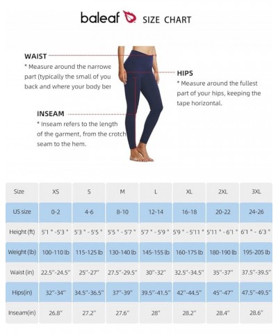 Women's Fleece Lined Leggings with Pockets for Workout Thermal Winter Warm High Waisted Petite Thick Yoga Pants Seamless Dark...