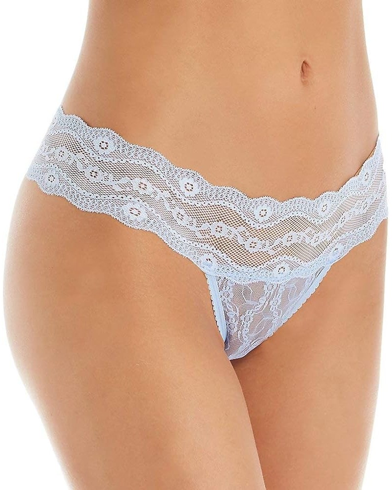 Women's Lace Kiss Thong Panty Serenity $7.75 Lingerie