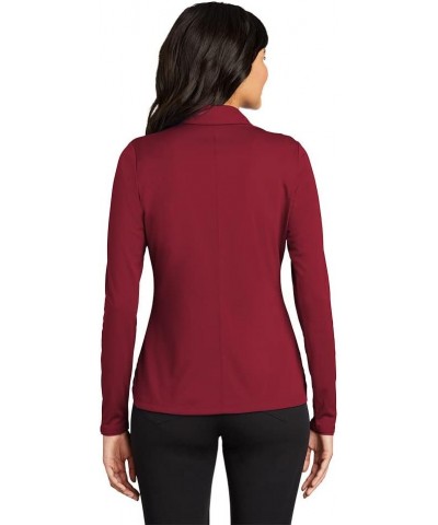 Women's DRI-FIT Long Sleeve Polo Varsity Red $26.12 Shirts