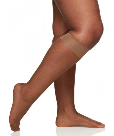 Women's Plus-Size Queen Ultra Sheer Knee-High-Sandalfoot Utopia $4.34 Socks