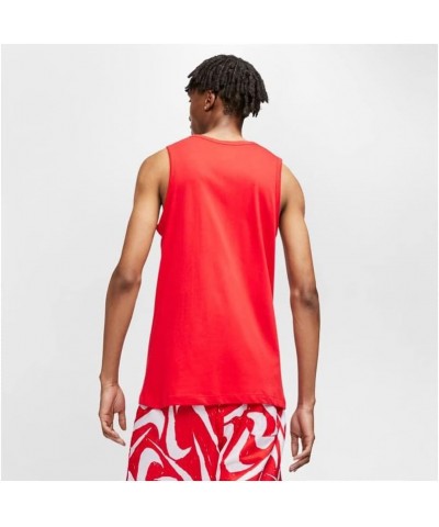 Men's Club Tank Top University Red/White $15.40 Tanks