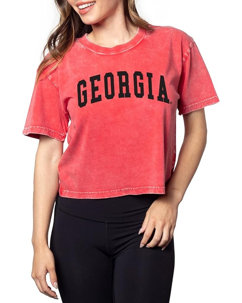 Women's Short 'N Sweet Tee Georgia Bulldogs Large Cardinal $14.70 T-Shirts