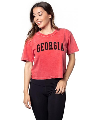 Women's Short 'N Sweet Tee Georgia Bulldogs Large Cardinal $14.70 T-Shirts