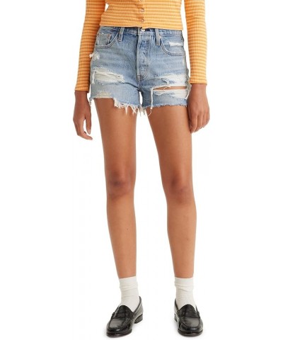 Women's Premium 501 Original Shorts ​​​​​(Also Available in Plus) Camp Point - Light Indigo $31.49 Shorts