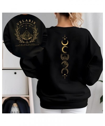 Velaris City of Starlight Sweatshirt - The Night Court Acotar Booklish Sweater, Velaris 2 Sided Sweatshirt Sand $20.00 Sweats...