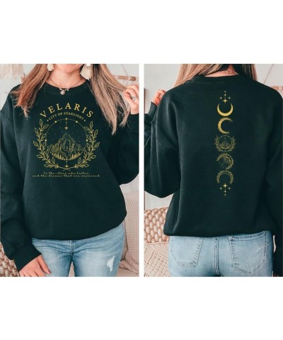 Velaris City of Starlight Sweatshirt - The Night Court Acotar Booklish Sweater, Velaris 2 Sided Sweatshirt Sand $20.00 Sweats...