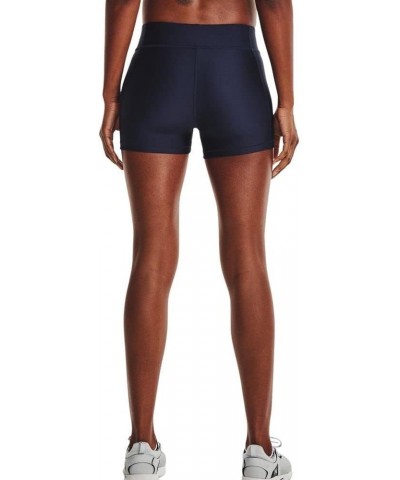 Women's HeatGear Mid Rise Shorty Midnight Navy (410)/White $11.94 Activewear