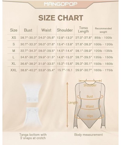 Women's Sexy Square Neck Bodysuits Long Sleeve Basic Slim Tank Tops Jumpsuit A Coffee $16.49 Bodysuits