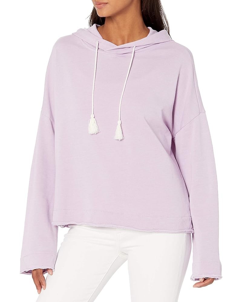 Women's Raw Edge Hoodie Wisteria $5.00 Hoodies & Sweatshirts