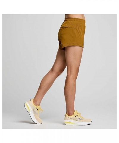 Women's Outpace 3" Shorts Bronze $17.40 Activewear