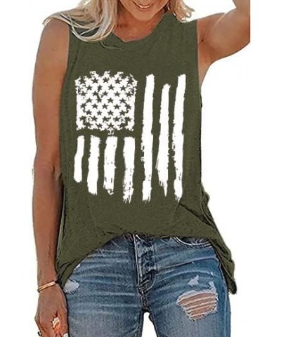 Women American Flag Tops We The People 1776 4th of July Tanks Shirt A3-green 3 $9.68 Others