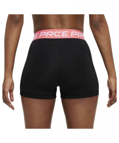 Womens Pro 365 3" Shorts Black/Magic Ember/White $20.28 Activewear