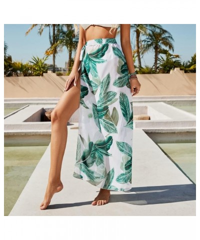 Cover Ups for Women Beach Sarongs Bikini Wraps Swimwear Chiffon Swimsuit Leaf-green $8.95 Swimsuits