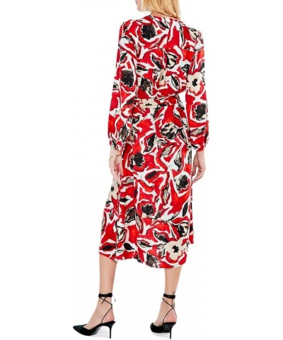 Women's Petal Pop Dress Red Multi $32.15 Dresses