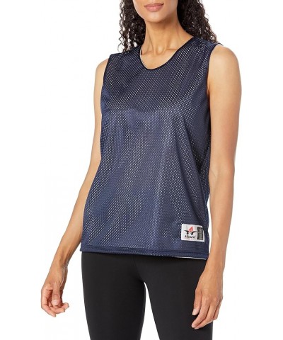 Women's Reversible Tank Navy/White $6.51 Activewear