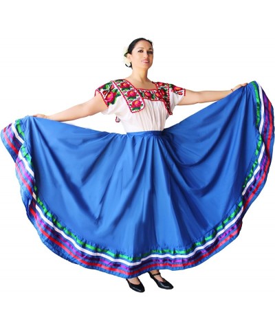 Authentic Mexican Skirt for Women Traditional Made by Original Mexican Artisans in Guerrero Folklorico Dress folklorico Skirt...