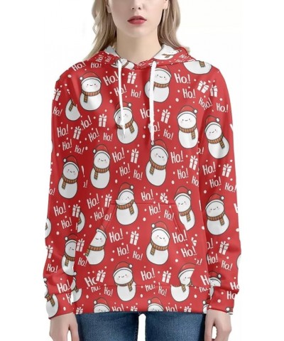 Sweatshirts And Hoodies Pullover for Teenage Girls Hooded Sweatshirts Tops A Christmas Snowman $18.54 Hoodies & Sweatshirts