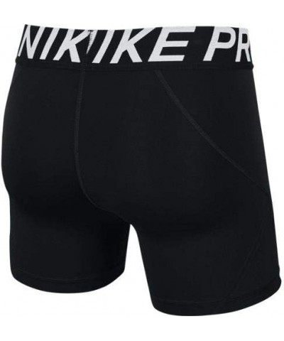 Womens Pro 5'' Team Training Shorts Black/White $16.40 Activewear