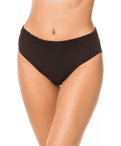 Women's Seamless Basic Swimsuit Bottom Ribbons Bondi Blue $16.88 Swimsuits