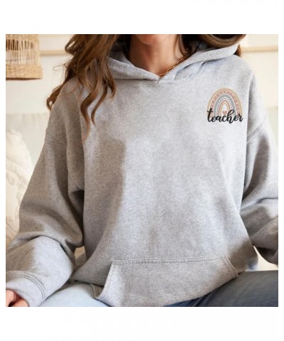 Custom Embroidered Sweatshirt For Teachers, Teacher Sweatshirts For Women, Teacher Crewneck Sweatshirt, Teacher Clothes For W...