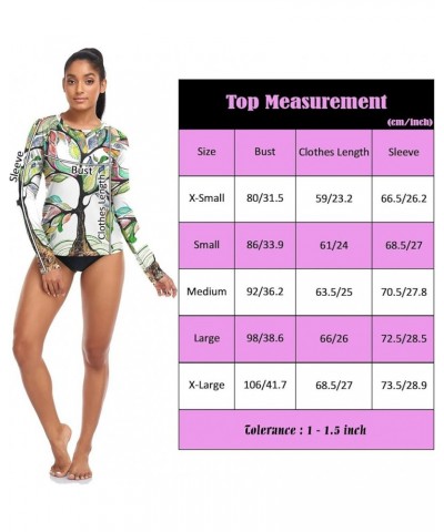 Spiral Tie Dye Women's Rash Guard Shirts Long Sleeve UPF 50+ Swim Shirts Womens Swimsuits for Swim Running Outdoor Multi10 $1...