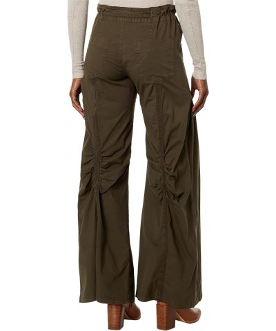 Willow Wide-Leg Pants in Stretch Poplin Boxwood $62.10 Pants