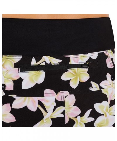 Women's Standard 2.5" Soft Waistband Boardshort Plumeria $24.84 Swimsuits