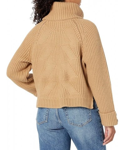 Women's Long Lois Rolled Up Sleeve Sweater Toasted Taupe Multi $46.32 Sweaters