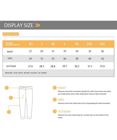 Tummy Control Gym Leggings for Women High Waisted Capri Pants Butt Lift 1 Easter Egg Rabbit 4 $10.25 Leggings