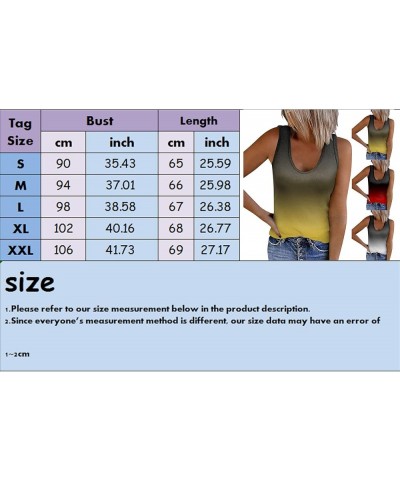 Womens U Neck Sleeveless Vest Rib Knit Base Cami Tank Tops Casual Summer Workout T-Shirt Basic Slim Fit Tee Shirt Blouse X4-r...